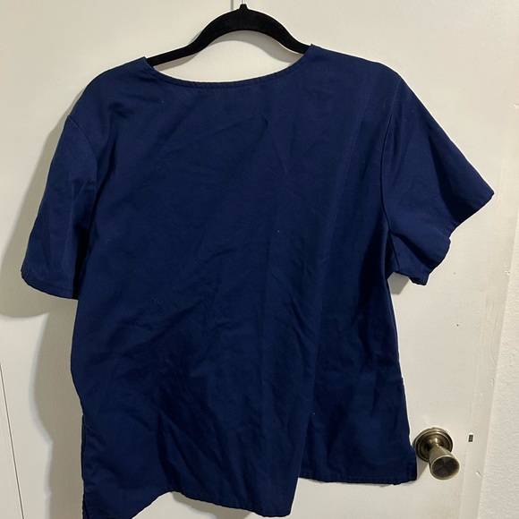 Women’s blue scrub top - Picture 5 of 5
